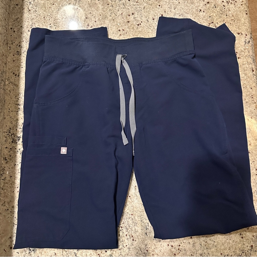 Figs Navy Blue Kade pants XS
